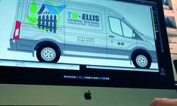 Vehicle Wrapping for TW Ellis, General Building, Landscaping and Fencing Vehicle Wrapping for TW Ellis, General Building, Landscaping and Fencing
