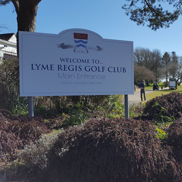Post Mounted ACM Signs - Lyme Regis Golf Club.jpg