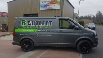 Van Graphics for Bartlett Electrical