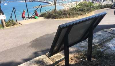 Barfleur Twinning Association Statue Lyme Regis