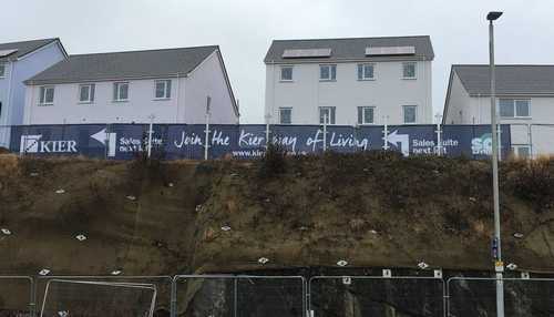 Kier Living Building Development Signage