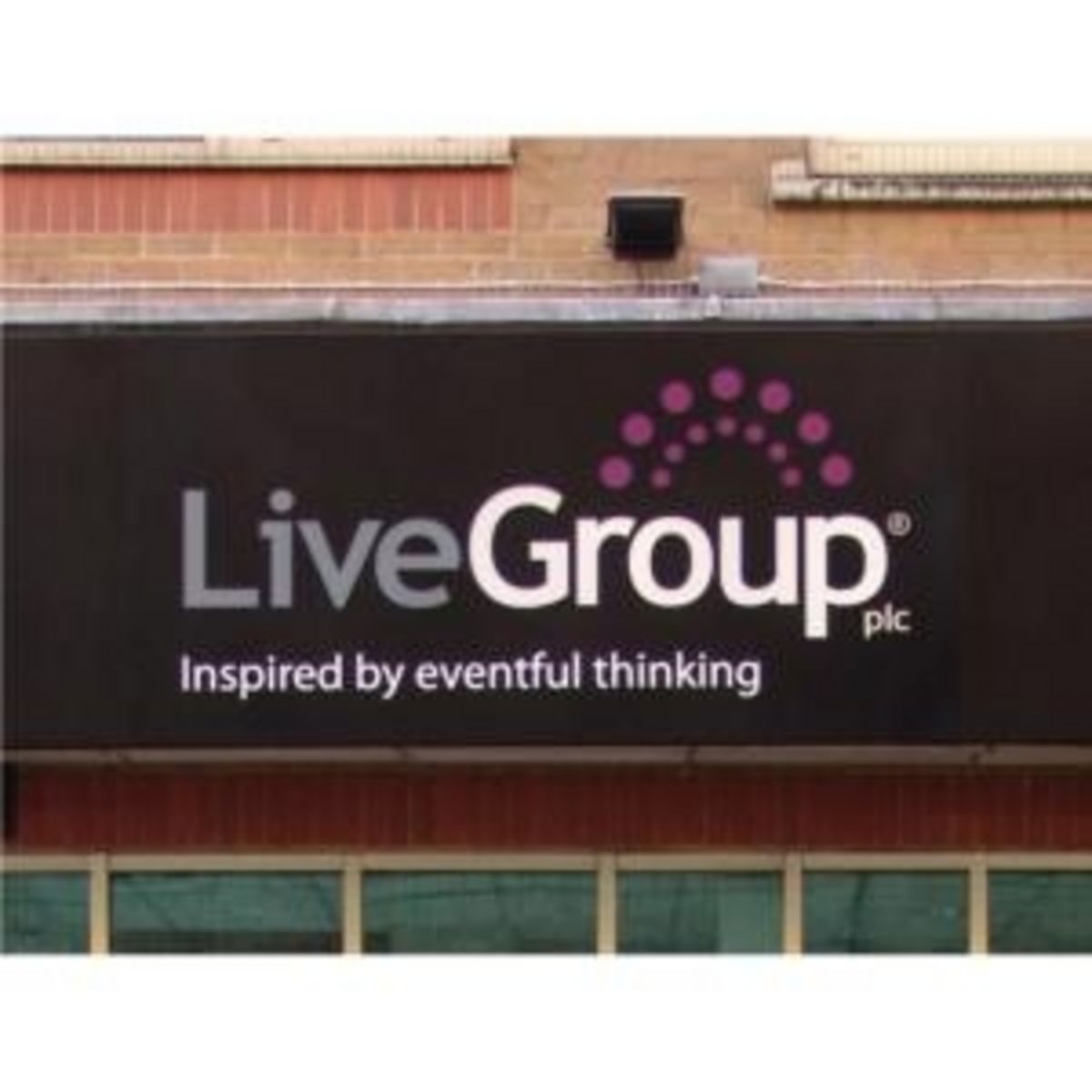 Wall Mounted Aluminium Signage for LiveGroup