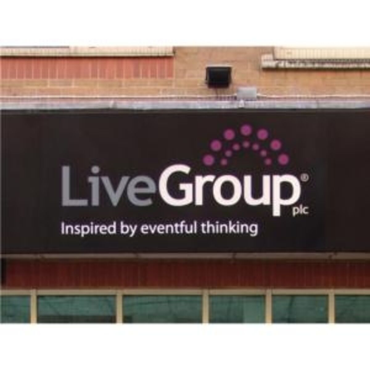 Wall Mounted Aluminium Signage for LiveGroup