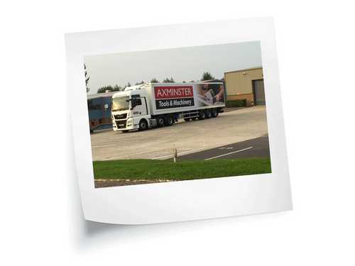Lorry Signwriting for Axminster Tools by Creative Solutions