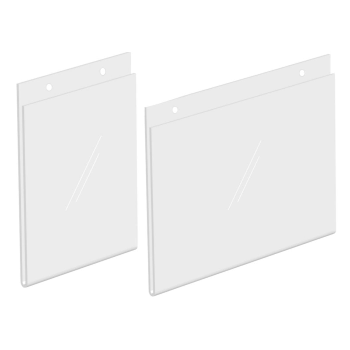Acrylic poster holder in portrait and landscape.png