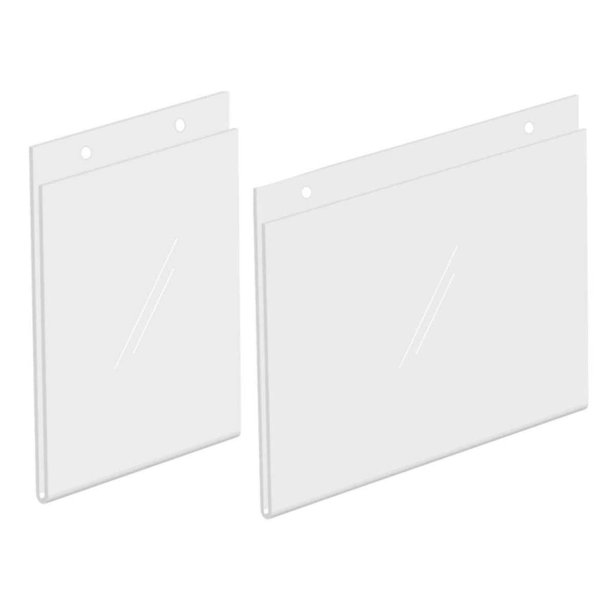 Acrylic poster holder in portrait and landscape.png