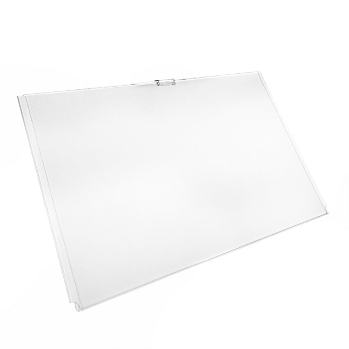 Acrylic poster pocket for cable and rod display systems.png