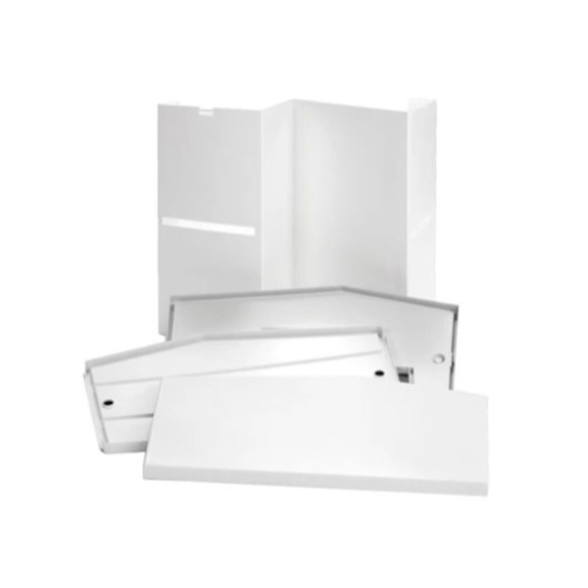 Action promotional display counter parts including body panel, bottom, flat top and shelf..jpg