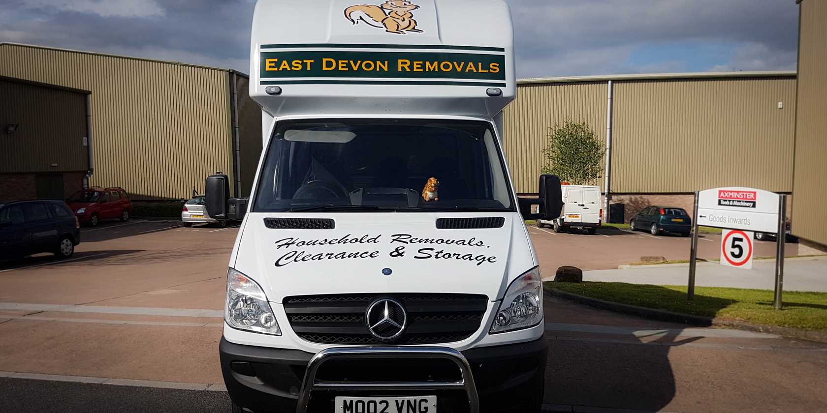 East Devon Removals Van Graphics