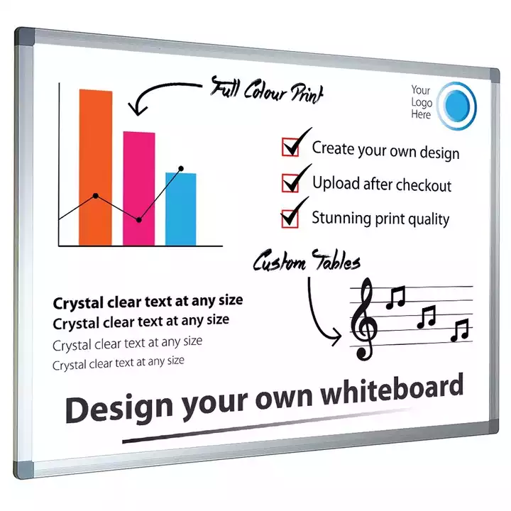 Dry Erase Board Farmhouse White Board with Colorful Painted Barnwood Driftwood Frame Custom Size