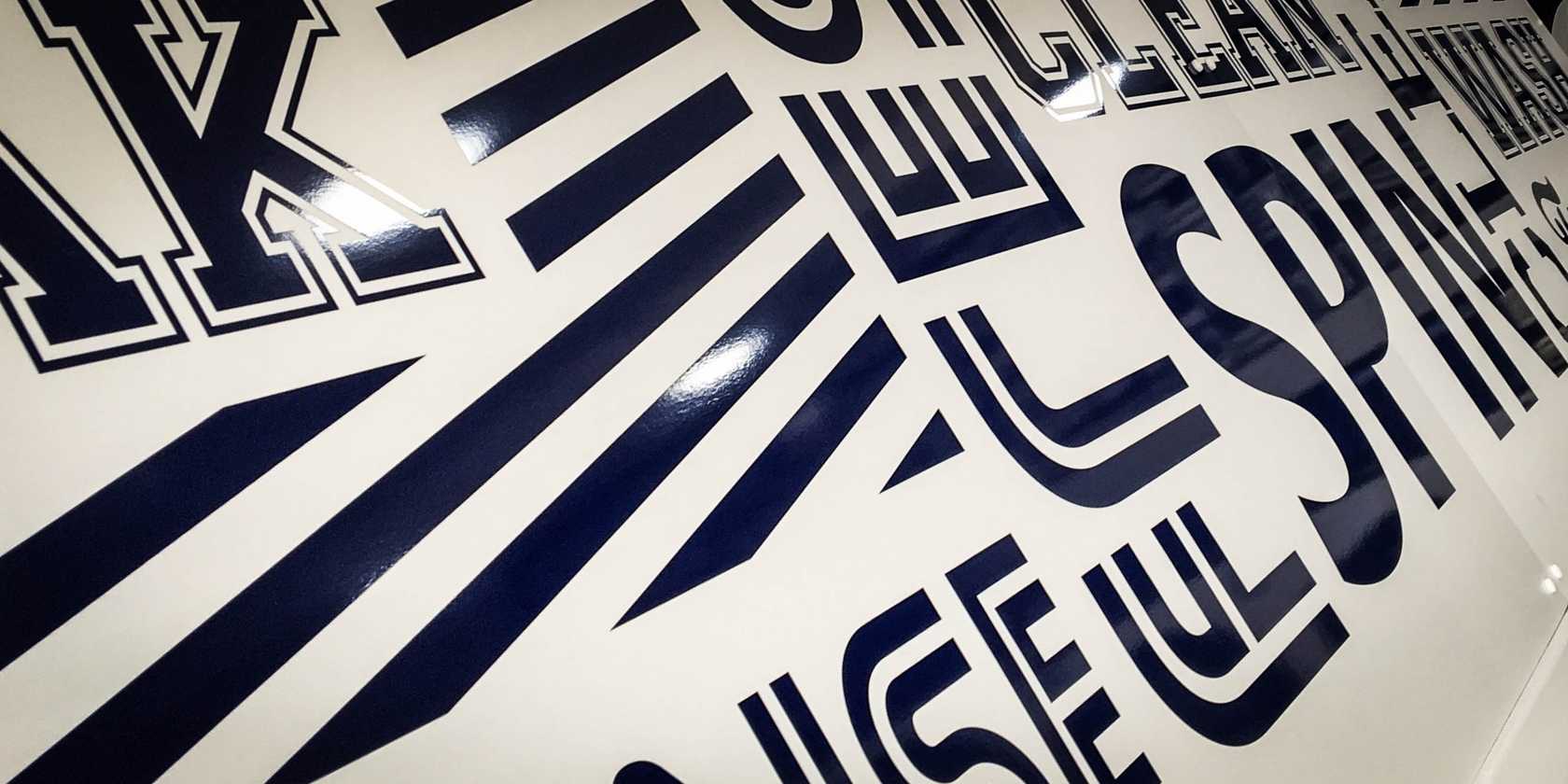 Close Up Wall Vinyl The Wash House Bridport