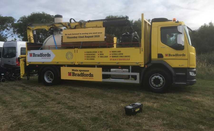 Signage supplied for Bradfords Building Supplies