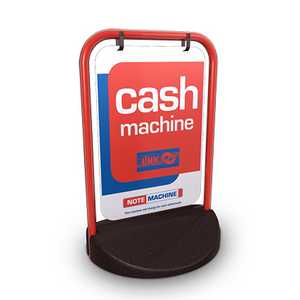 Swing Sign Pavement Sign