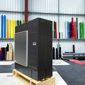 Dark Grey Wrapped Samsung 8kw R32 Monobloc Air source Heat Pump