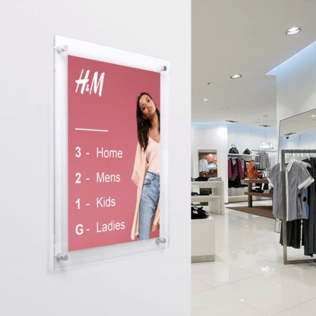 An acrylic poster frame is ideal for wayfinding signage.png