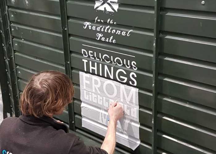 Design, Print, Cut & Installation Service - All provided by Creative Solutions!