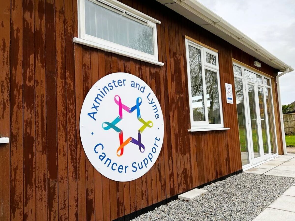 Axminster & Lyme Cancer Support New Location in Axminster ACM Signage.jpg