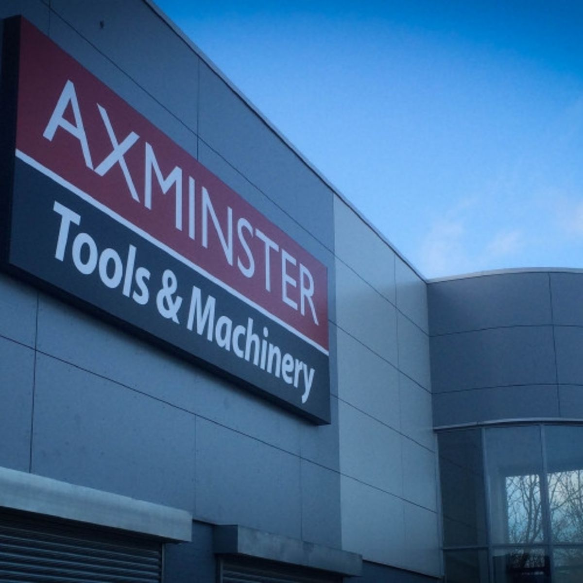 Aluminium Tray Sign - Axminster Tools.jpg