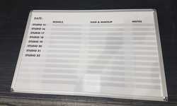 Custom Printed Whiteboards for ASOS