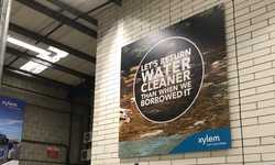 Brand New Signage For Xylem Water Solutions