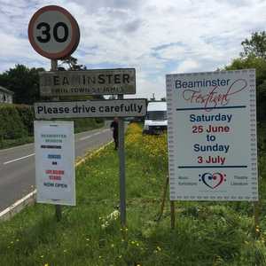 Beaminster Festival 2016 Sign