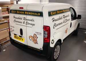 Fleet Vehicle Graphics for East Devon Removals