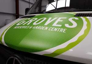 Groves Nurseries Vehicle Graphics