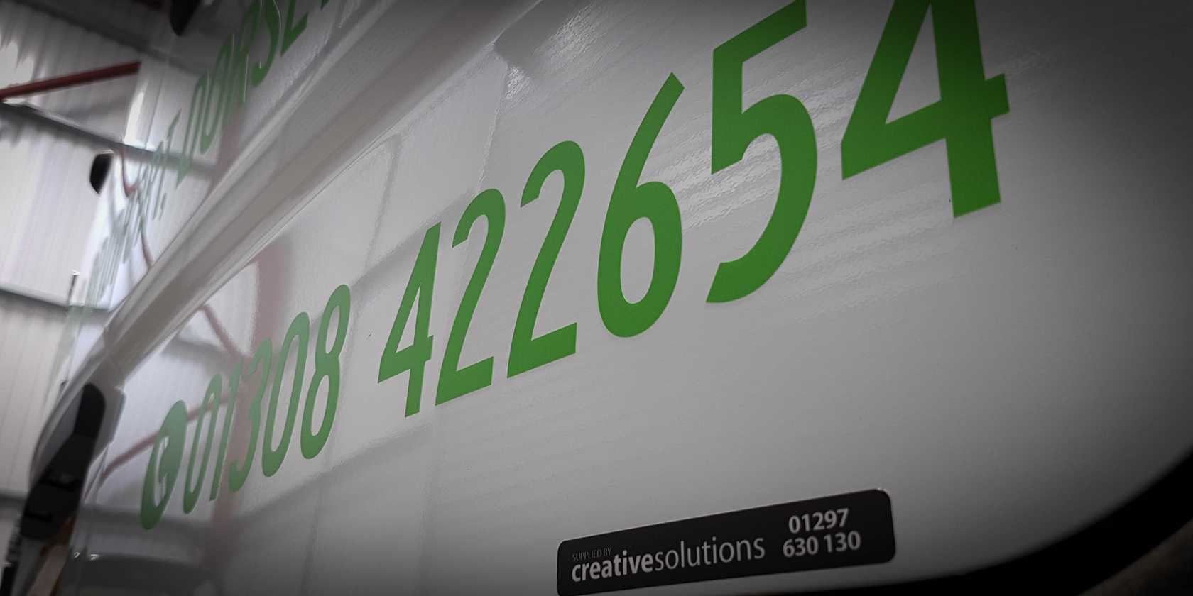 Groves Nurseries Van Signwriting