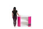 Back view of the Finesse promotional display counter including storage shelf..jpg
