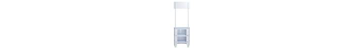 Back view of the Merit promotional display showing storage shelves..jpg