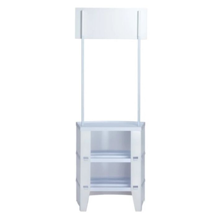 Back view of the Merit promotional display showing storage shelves..jpg