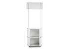 Back view of the Motion promotional display counter showing the storage shelf..jpg