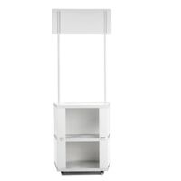 Back view of the Motion promotional display counter showing the storage shelf..jpg