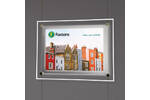 Printed Backlit Poster Film In Situ - Estate Agents.png