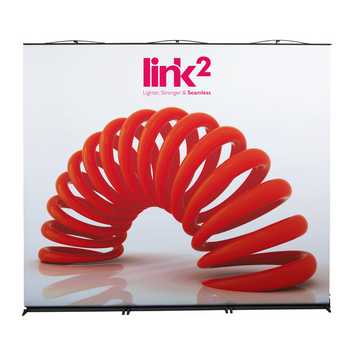 Link2 Pull Up Roller Banner Stand Triple Link2 Roller Banner Stand Triple