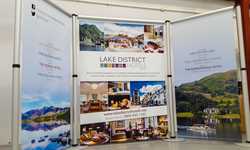 Aero Banner Stand for Lake District Hotels Aero Banner Stand for Lake District Hotels