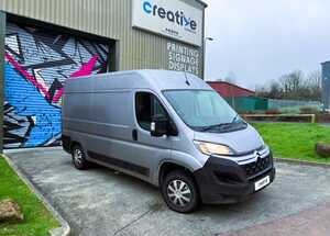 Before - The Log Stores Unbranded Citroen Relay Van