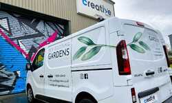 Branding A Renault Traffic Van for Ben Gooding Gardens Branding A Renault Traffic Van for Ben Gooding Gardens
