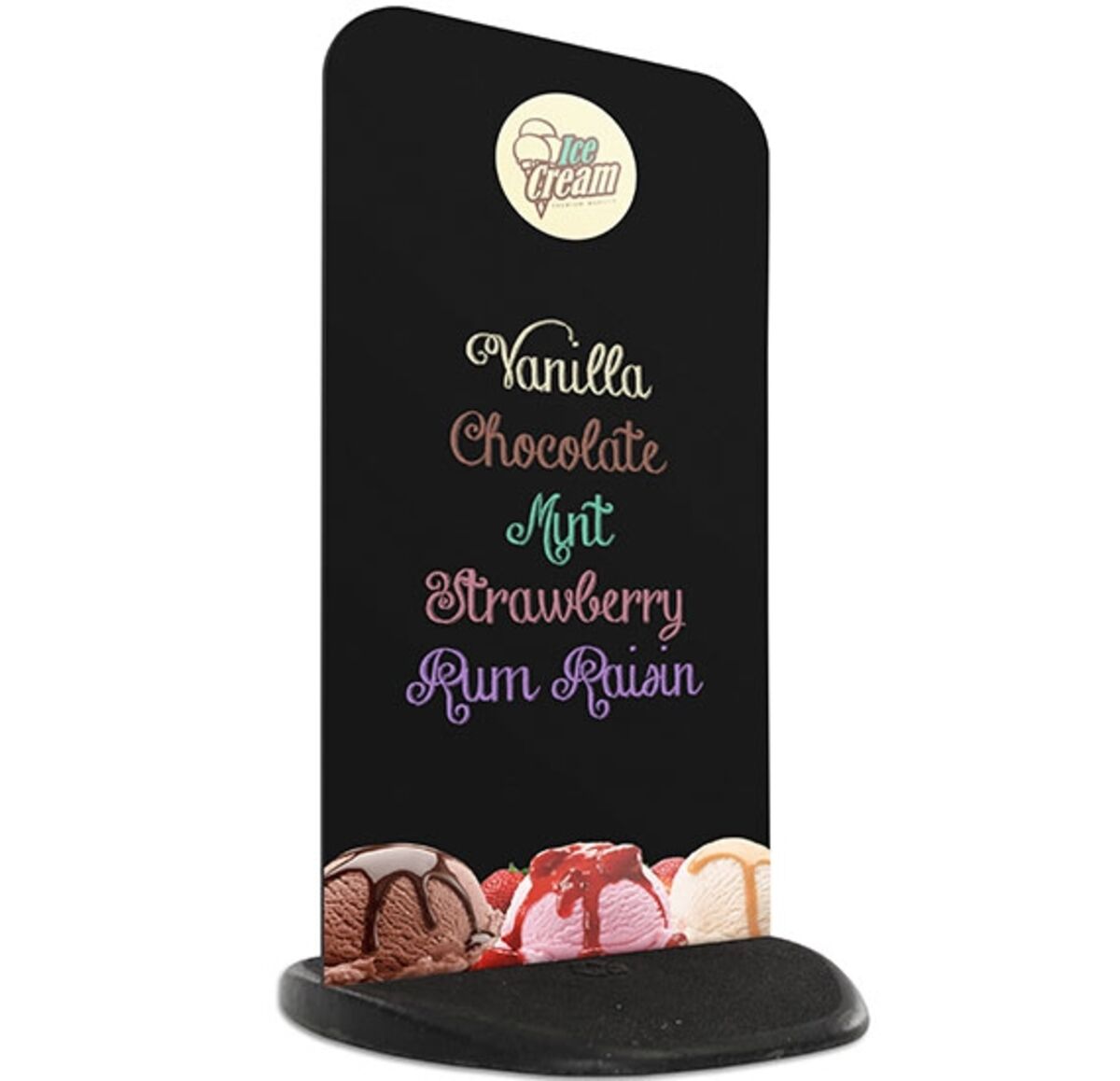 Chalkboard Panel - Blank Panel - No Print - Ecoflex 2 HPL Chalk Pavement Sign
