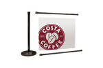 Black Cafe Barrier System Extension Kit.png