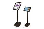 Black freestanding snap frame stand.png