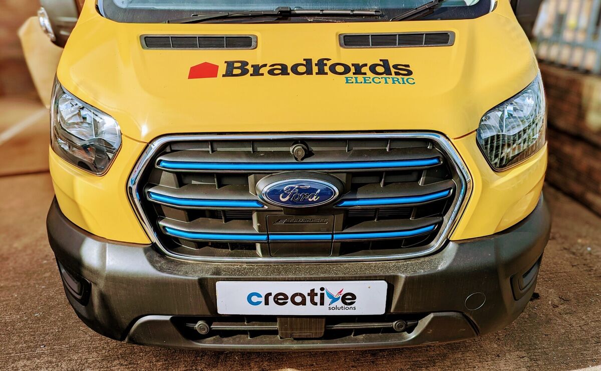 Bradfords Van Wrap &amp; Vehicle Graphics - L3 H2 Ford E-Transit - Bonnet View.jpg