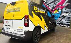 Branded Van Wrap & Graphics for Blackmore Electrical Branded Van Wrap & Graphics for Blackmore Electrical
