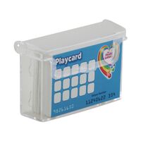 Business card holder with auto shut lid for outdoor use.png