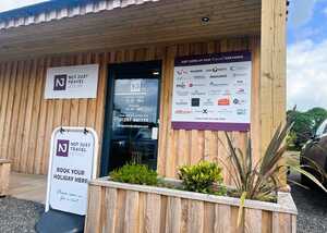 External Business Signage & Window Graphics for Not Just Travel