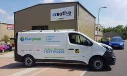 Fleet Van Graphics for Evergreen Renewables