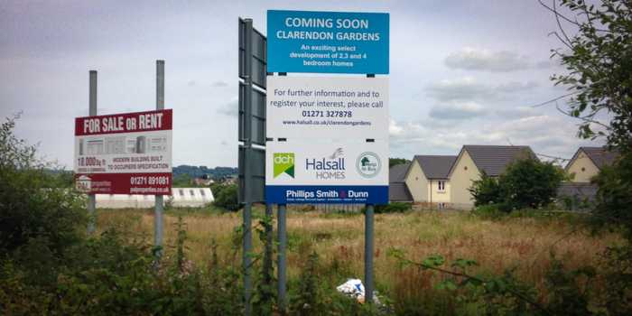 Halsall Homes External Signs