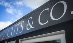 Shop Fascia Sign for Cuts & Co Shop Fascia Sign for Cuts & Co