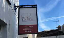 Projecting Sign for Gilbie Roberts, Somerset Projecting Sign for Gilbie Roberts, Somerset