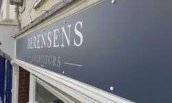New Branding and External Signage for Berensens Solicitors New Branding and External Signage for Berensens Solicitors